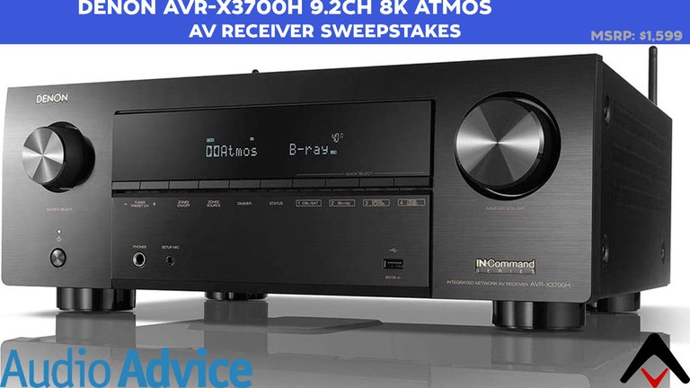 Denon AVR-X3700H 9.2CH AV-Receiver Giveaway - Last Chance to ENTER! 