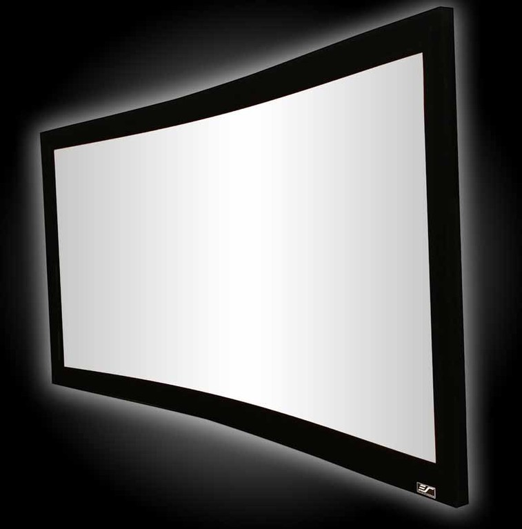 Elite Screens Lunette Curved Frame Projection Screen