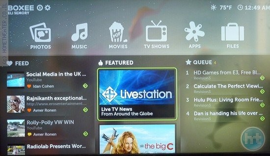 Hands-on Boxee Box Review Published in Israel