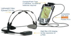 Icuiti M920 Heads up Display System with 640x480 Resolution