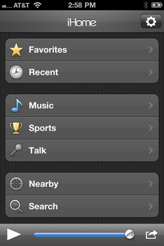 iHome+Radio iTunes App