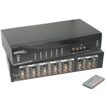 6x2 Component Video Matrix Selector Switch