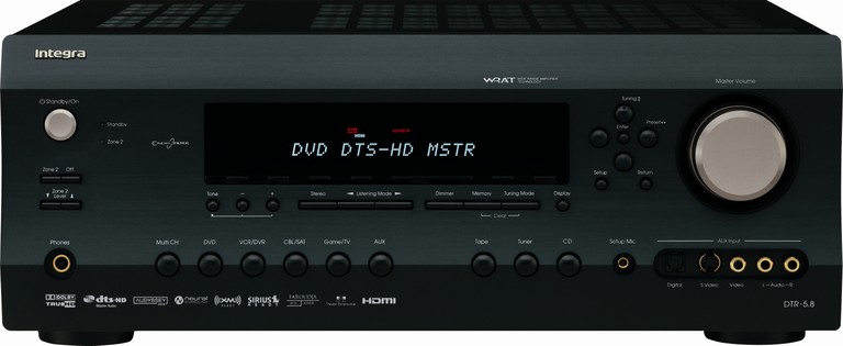 Integra DTR-5.8 1.3a Compatible AV Receiver