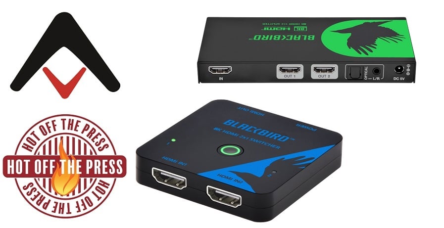 Monoprice Blackbird 4K Mini 1x4 HDMI Splitter 