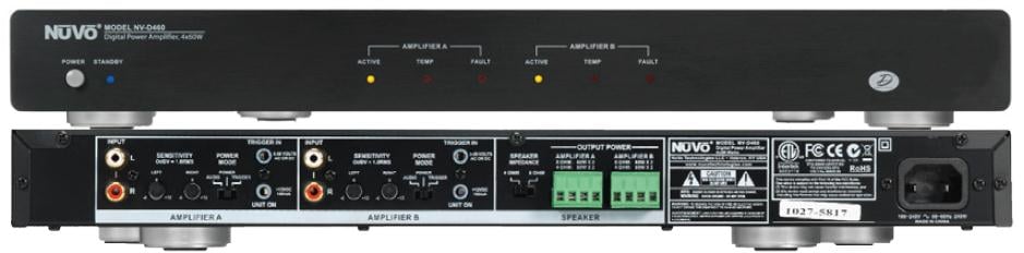 NuVo D460 Digital Power Amplifier Preview | Audioholics