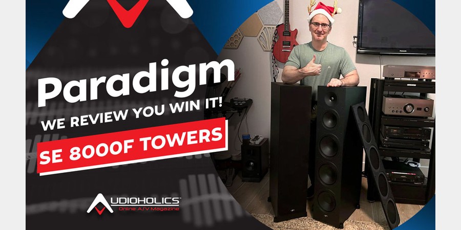 Paradigm Monitor SE 8000F Tower Loudspeakers Giveaway