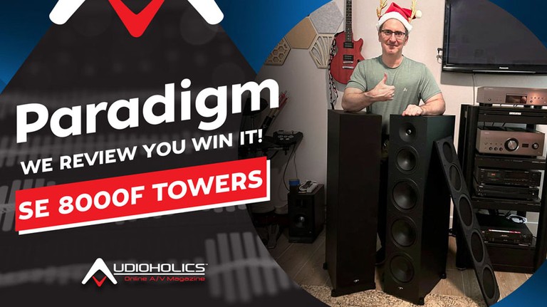 Paradigm Monitor SE 8000F Tower Loudspeakers Giveaway