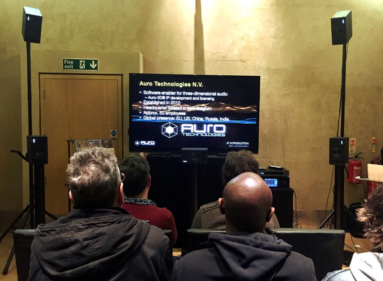 PMC Speakers and Auro-3D Demo Immersive Surround for UK Record Producers