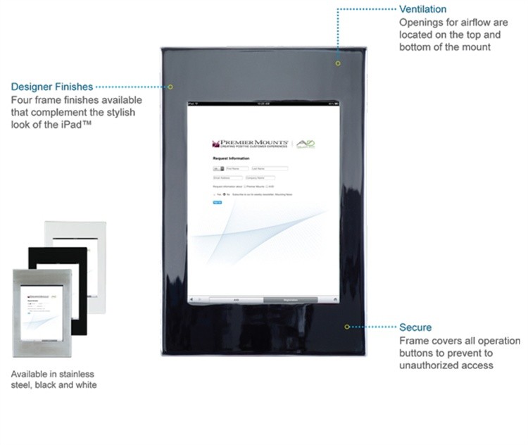 Premier Mounts IPM-700 iPad Wall Mount Preview 