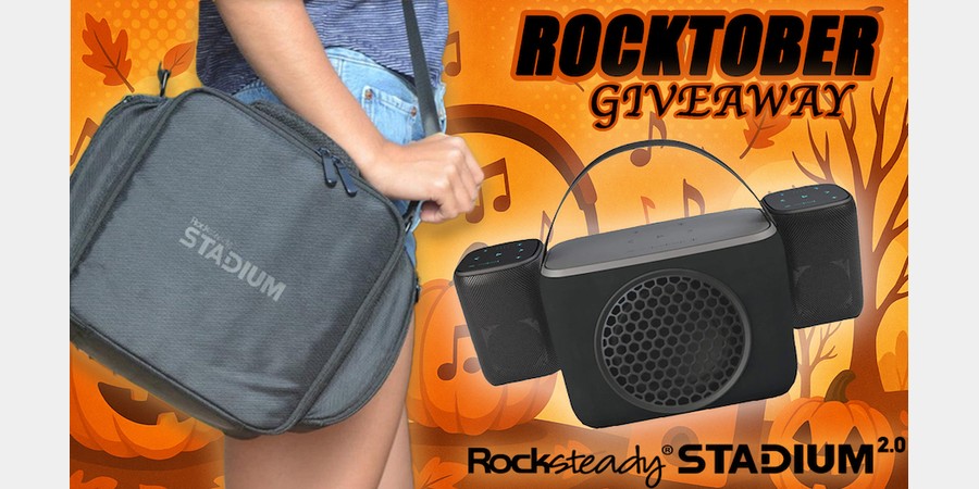 ROCKTOBER Giveaway: Win a Rocksteady Portable 2.1 Stereo System!