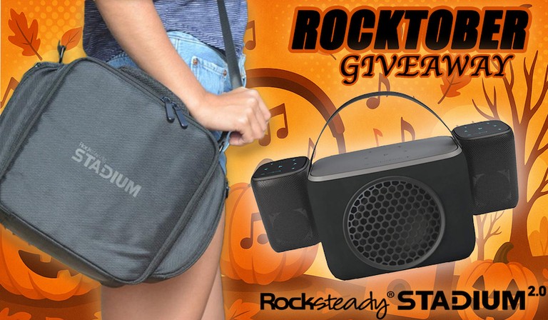 ROCKTOBER Giveaway: Win a Rocksteady Portable 2.1 Stereo System!