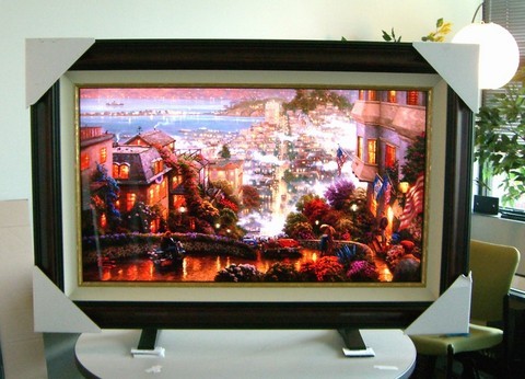 The Thomas Kinkade Samsung LCD