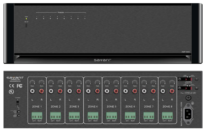  Savant 16-channel Class D Amplifier