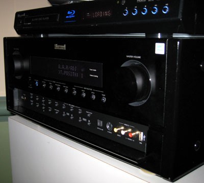 Trinnov EQ on the Sherwood Newcastle R-972 Receiver