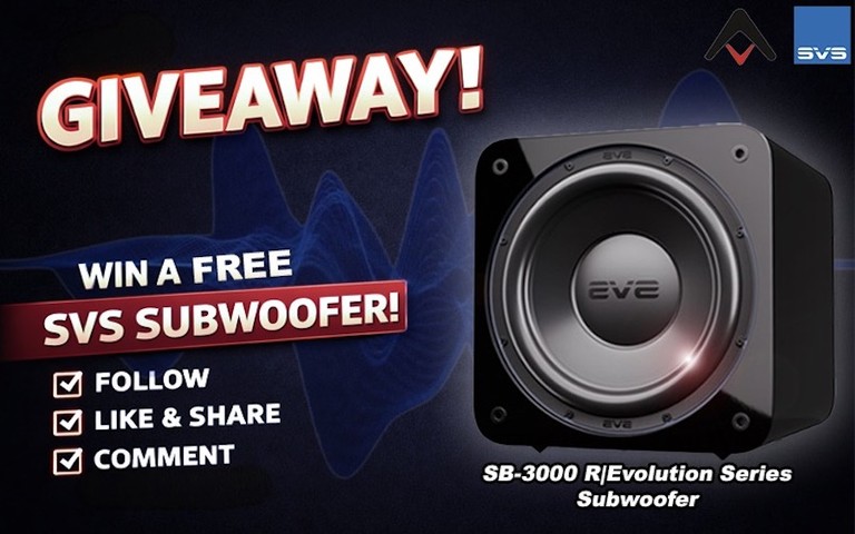 Win: SVS SB-3000 R|Evolution Subwoofer!
