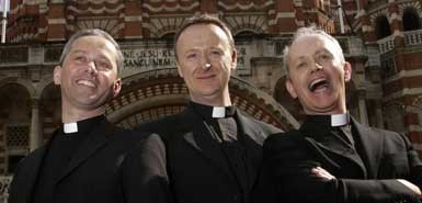 Three Priests Signed by Sony