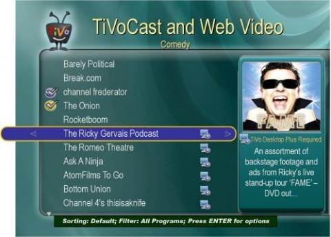 TiVo everywhere, baby!