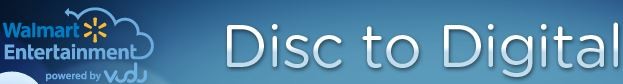 Vudu Disc to Digital Service - Now from Home!