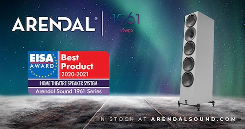 Win a FREE Pair of Arendal Sound 1961 Tower Speakers ($2k value)!
