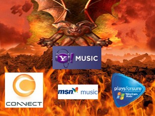 Yahoo! Music Goes to Hell: The Long Fall of DRM