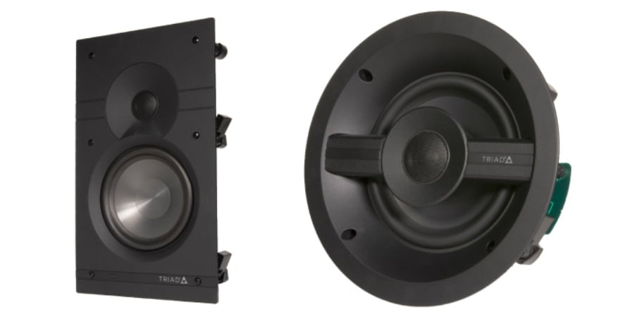 Triad Distributed Audio Series In Ceiling And In Wall