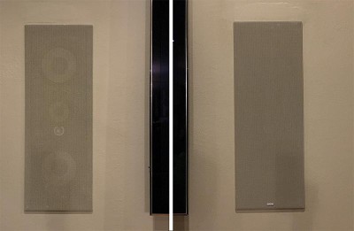 Font Focal 300 series with and without transparent cloth