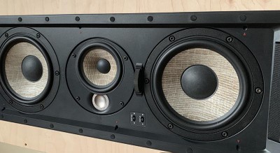 Focal 300 series IW6LCR horizontal arrangement