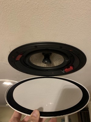Focal 300 series ICW8 with magnetic grille