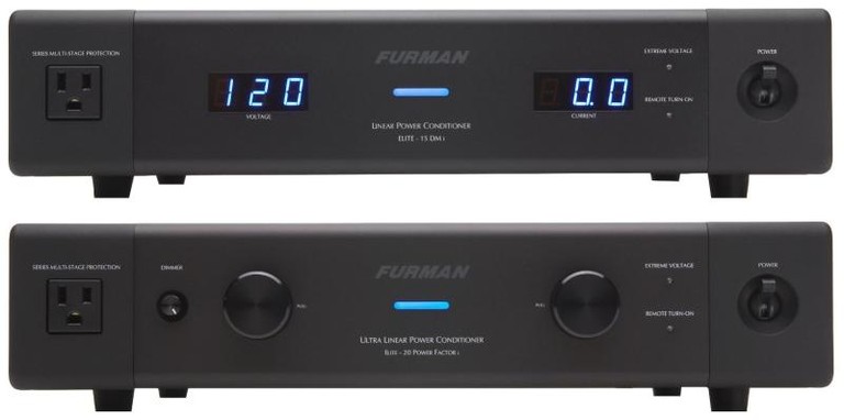 The Furman Elite-15 DMi (above) and Elite-20 PFi (below).