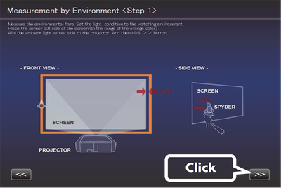 JVC Projector Calibration Software Ambient Light