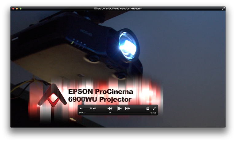 Epson Pro Cinema G6900WU Projector