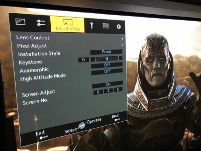 JVC X570R customization options