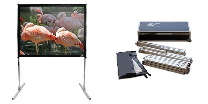 Elite Screens Quickstand Portable Projector Screen Review