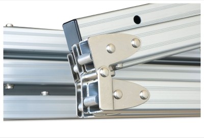 QuickStand aluminum frame hinges