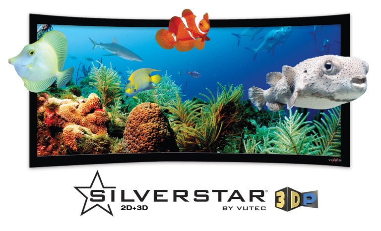Vutec SilverStar 3D-P Curved Projection Screen