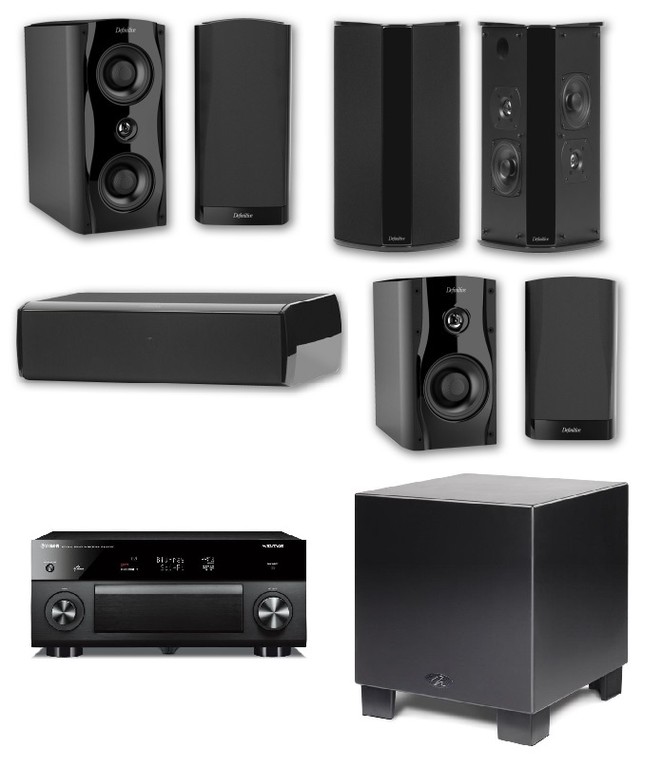 $6,500 7.x Channel Recommended Home Theater System