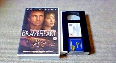 Braveheart VHS Dolby tape