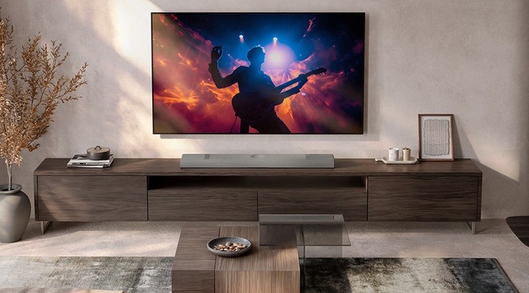 KEF XIO lifestyle living room