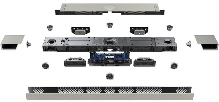 KEF XIO exploded