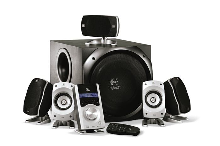 Logitech Z906 5.1 Surround Sound Speaker System Unboxing 