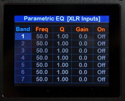 2V EQ screen