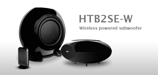 KEF HTB2SE-W Wireless Look | Audioholics