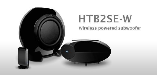 KEF HTB2SE-W Wireless Subwoofer First Look