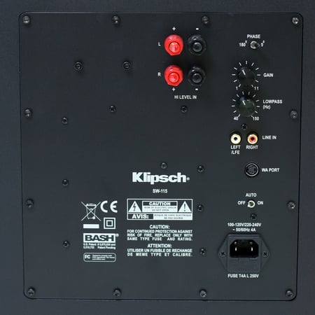 tro på Kilde regering Klipsch SW-115 Subwoofer Preview | Audioholics