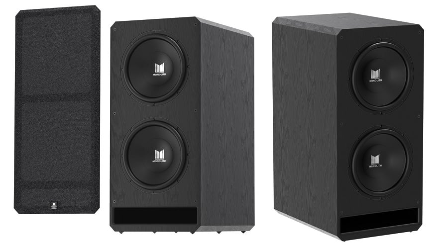 Adskillelse tema Inficere Monoprice Brings the BOOM with their dual 15" Monolith THX M-215 Subwoofer  | Audioholics