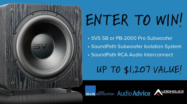 SVS 2000 Pro Subwoofer Giveaway!