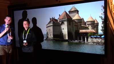 Seymour AV Ambient-Visionaire with the lights on