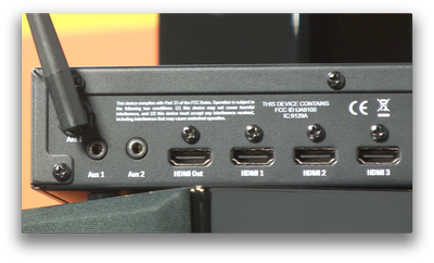 HDMI connections