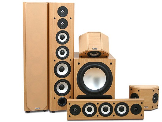 Axiom Audio Epic 80-350 in Mansfield Beech