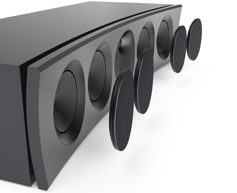 Center+ 8 woofer grilles